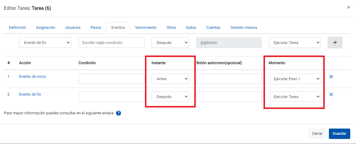 Ejemplo de integración